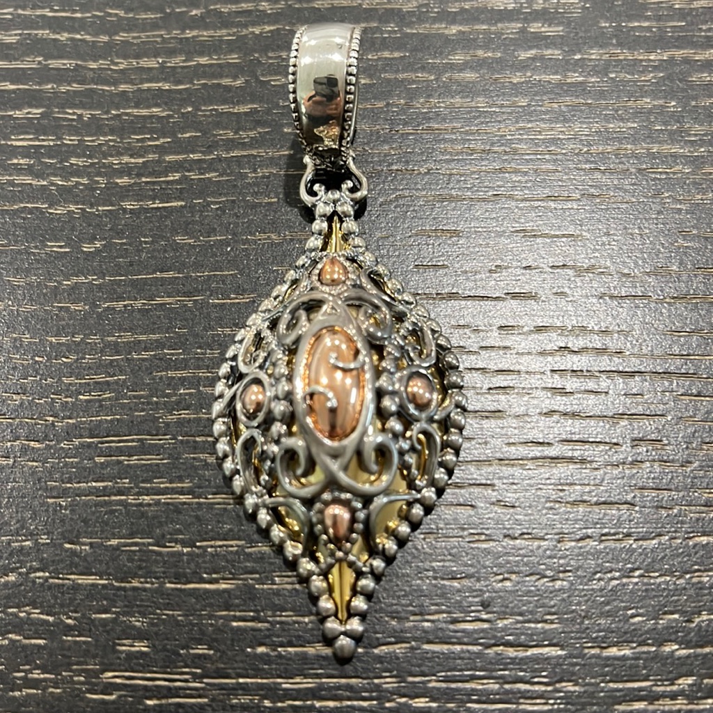 Carolyn Pollack Sterling SilverBrass Pendant 75$